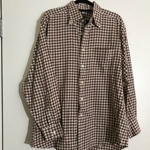 Ike Behar Men’s Collared Long Sleeve Button Down